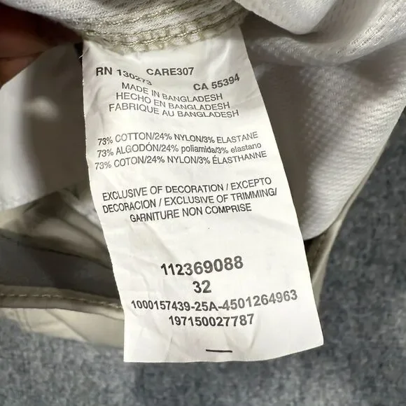 Lee Cargo Shorts Mens 32 Beige Khaki Active Stretch Motion Flex - Picture 9 of 10